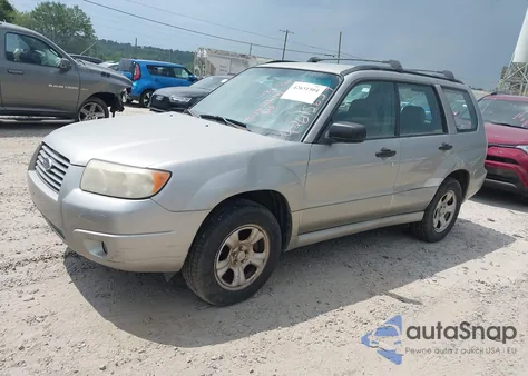 2007 Subaru Forester 2.5X from USA, damaged, VIN JF1SG63647H722578